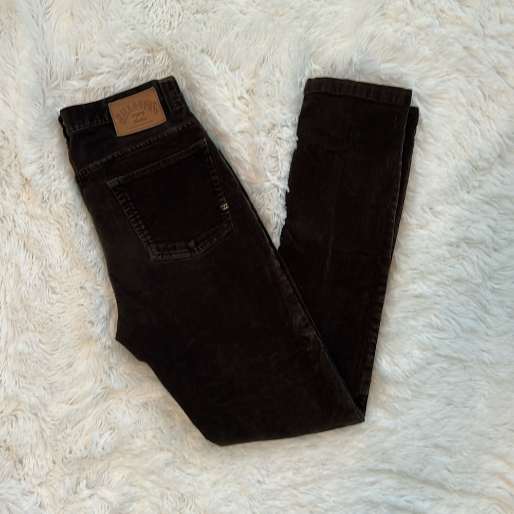 Mens Billabong Cord Pants Size 28